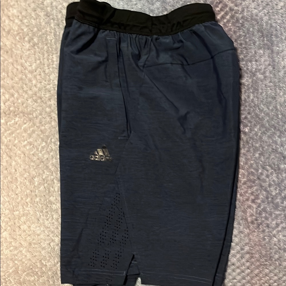 Men’s Adidas Dark Blue Performance Shorts